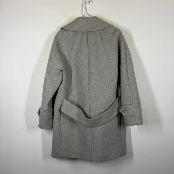 J Crew Melton Wool Swing Coat Size 8 - Picture 3 of 13